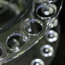 Multi-functional & Practical Acrylic 12 Holes Clear Brush Holder Organizers and