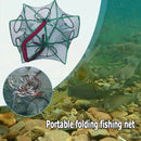 6 Sides 6 Holes Automatic Fishing Net NylonÃ‚Â Crab Fish Trap ShrimpÃ‚Â Cage (A) A