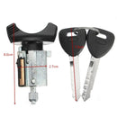 Ignition Lock Cylinder with Key for Ford Lincoln Mercury Models with Black