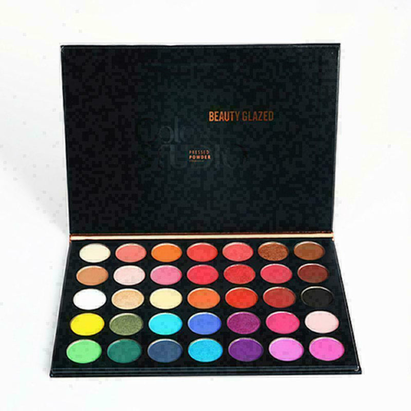 35 Color Natural Glow Eyeshadow Palette Makeup Matte-Warm Eye Shadow I3K4 Z H7H1