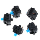 5Pcs mx series mechanical keyboard blue e-switch for replacement useful JR