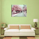 DIY Unframed Digital Oil Painting by Numbers Autumn Trees Pattern On Cloth  I9Q2