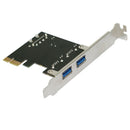 2-Port Superspeed Usb 3.0 Pci-E Pcie Pci Express 4-Pin Ide Expansion Connec Z1B9