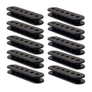Guitar ABS Mini Humbucker Pickup Side Slug Bobbie Cover Rack 10Pcs/Pack 50mm