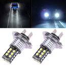 2x H7 Auto Leds For Cars 15SMD CANBUS Error Free 3535 LED Car White Fog DRL
