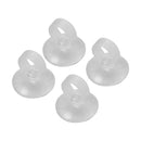 4 Pieces Aquarium Air Line Hose Holder Suction Cups 30mm Soft Plastic C2V1