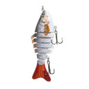 'Alive' Multi Jointed fishing Fish lures Bait Bass Crankbaits Tackle Popp  OXJ