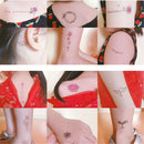10x Cute Water Transfer Tattoos Body Art Makeup Cool Waterproof Girl Stickers BX