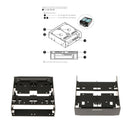 2pcs Plastic Multi-use 5.25in Drive To 2.5/3.5in