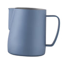 Stainless Espresso Milk Frothing Pitcher Latte Coffee Jug 600ml Light Blue