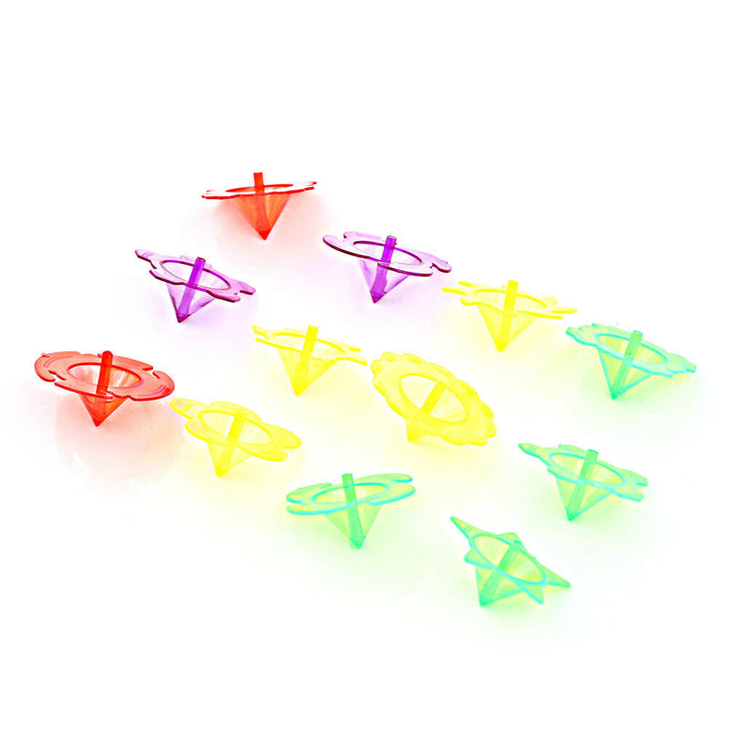 10pcs  Pegasus Mini Top Spinning Kindergarten Single Gyro Toys 3C