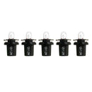 5pcs T5 B8.5D Halogen Car Gauge Bulbs for Interior Dash Instrument Light