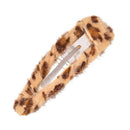 5pcs Women Leopard Hair Pin Hairband Girl Snap Barrette Bobby Hair Clip Po BX