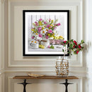 5D DIY Full Drill Diamond Painting Elegant Flowers Cross Stitch Kit (B260)