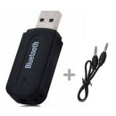 Bluetooth Receiver 3.5mm Aux Car Adaptor Handsfree Wireless Phone Music USB  Nw