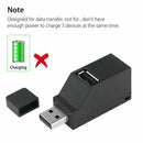 High Speed 3 Port USB 2.0 Multi HUB Splitter Expansion Desktop PC Laptop Ad