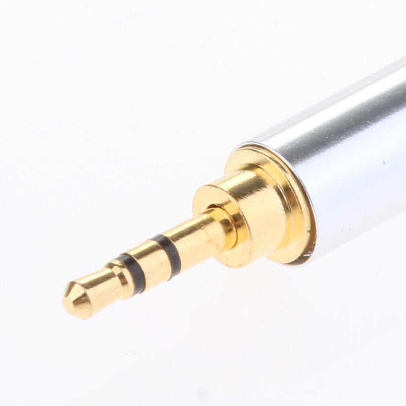 2 Pack Ptrmium 2.5mm Stereo TRRS 3 Pole Male Conductor Connector Replacement