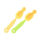 2Pcs Baby Teat Cleaning Feeding Bottle Brushes 360 Degree Rotating Sponge BX