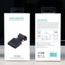 HDMI Female to VGA Male Converter with Audio Adapter SUpport 1080P Signal O