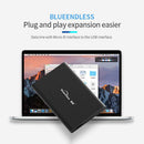 Blueendless T8 2.5 inch USB3.0 Hard Drive Disk External Box (80GB)(Black) A