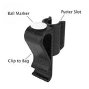 1Pcs Golf Bag Clip On Putter Clamp Holder Putting Organizer Marker Ball Clu X6X6