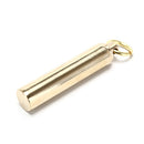Outdoor Brass Survival Waterproof Pills Case Medicine Box Container Keychain %o