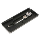 501PL Sliding Dovetail Quick Release CNC Plate 120mm 1/4"-20 &3/8" Camera Screws