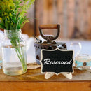 Mini Chalkboard Sign,20 Pack Small Chalkboards Blackboard for Weddings, Bir T8K8
