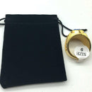 100Pcs Mini Velvet Bags Jewelry Drawstring Bag Gift Pouch Sack 5x7cm 2Colors