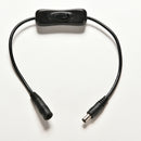Top In-Line Power Switch LJN/LJFF 2.1mm/5.5mm Cable Jack For  Arduino Plug LJ