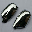 For Peugeot 307 Door Side Wing Mirror Chrome Cover Rear View Cap Accessorie
