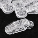 20x Clothespin Pacifier Strap Holder Clip Dummy Pacifier For Games Plastic