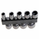 9pcs/set 5mm-13mm 1/4inch DIY Hex Shank Socket Sleeve Nozzles Nut Driver Bi J5B5