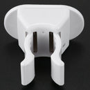 Home adhesive support Broom ladle handed Wall clip hook white X5X6