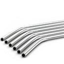 100/Batch Metal Straws Can Be Reused 304 Stainless Steel Drinking Water Pip