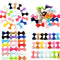 20Pcs Hair Bows Band Boutique Alligator Clip Grosgrain Ribbon Girl Baby LJ