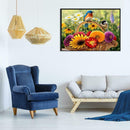 5D DIY Full Drill Diamond Painting Flower Basket Embroidery Craft Kit Decor