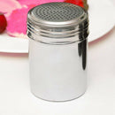(Set of 2) Dredge Shakers 10 oz, Stainless Steel Spice Shakers Baking/Cooki