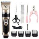 Pet Hair Clipper Dog Hair Trimmer Shavers Cutter Cat Grooming Machine (B) A