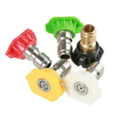 5pcs 250 BAR High Pressure Washer Snow Foam Lance Spray Nozzle Tip 5 Color