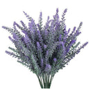 4pcs Artificial Plastic Lavender Bouquet in Purple Flowers Arrangements Bri