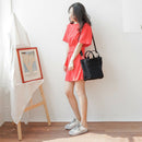 New Shopping Bag Canvas Ladies Shoulder Bag Green Shopping Bag Ladies Casua
