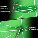 Golf Training Mat Practice Aid Home Office For Swing Detection Outdoor Sports