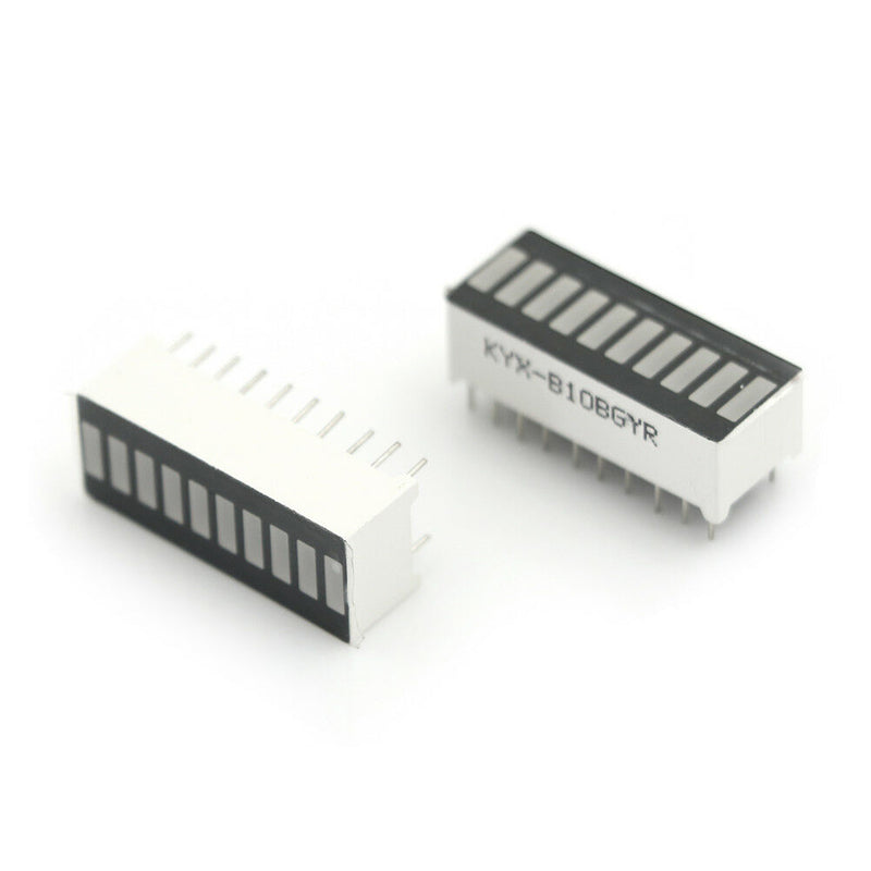 4Pcs/Lot 10 Segment Full Color LED Bargraph Light Display Module Ultra BrighS Kw