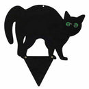 3pec Black Metal Scare Cats Pest Control Scarer Repeller Cat Deterrant Blac I2P2