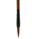 3 Pieces Chinese Calligraphy Wolf Hair Brushes Wooden Shaft for