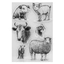 Animal Silicone Clear Stamps DIY Scrapbooking/Photo Album Cards Paper Craft