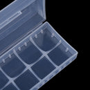 9Pcs Plastic Battery Case Holder Storage Box For 18650 CR123A 16340 BatteryBX