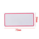 12sheets self adhesive label Blank note label Bar stickywritable namestickers Z