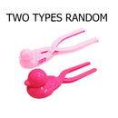 Cartoon Duck Snowball Maker Clip Kids Toys Winter Snow Ball Maker Sand Mold Tool